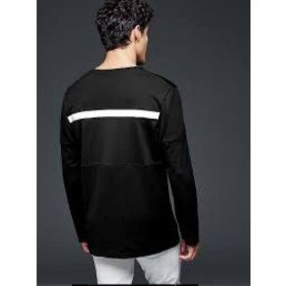 Gap GQ STAMPD Mesh Men’s Hockey Jersey Black White Medium Limited Release - Picture 3 of 9